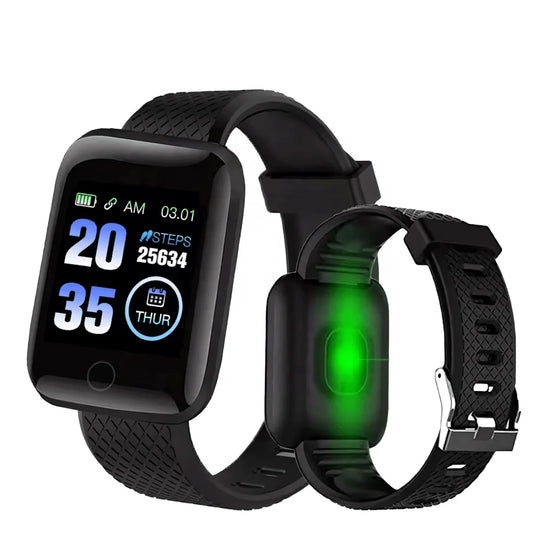 Smart watch 116plus Men Women Wristwatches Smart bands Message Fitness Monitor Bracelet Birthday Gift Electronic Clock New watch